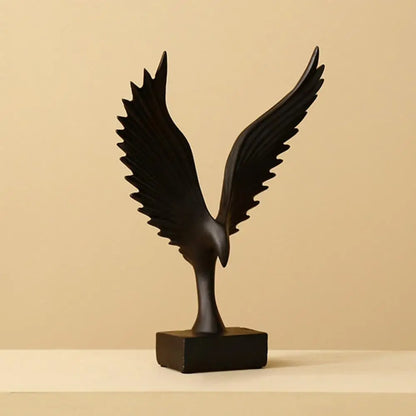 Divine Winged Statue Decor