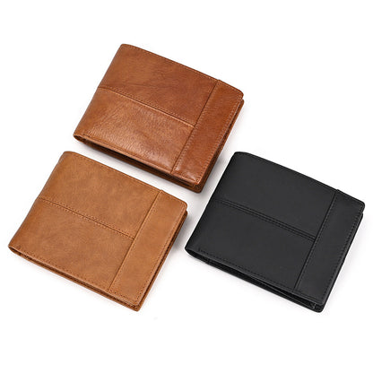 TitanCraft Men's Genuine Leather Wallet