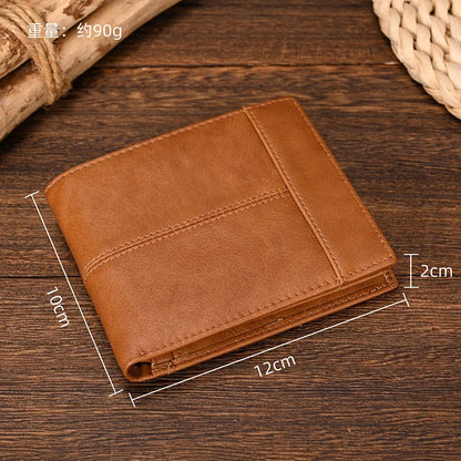 TitanCraft Men's Genuine Leather Wallet