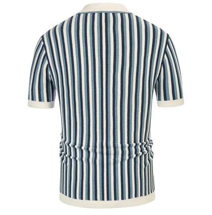 Fresh Striped Men's Polo