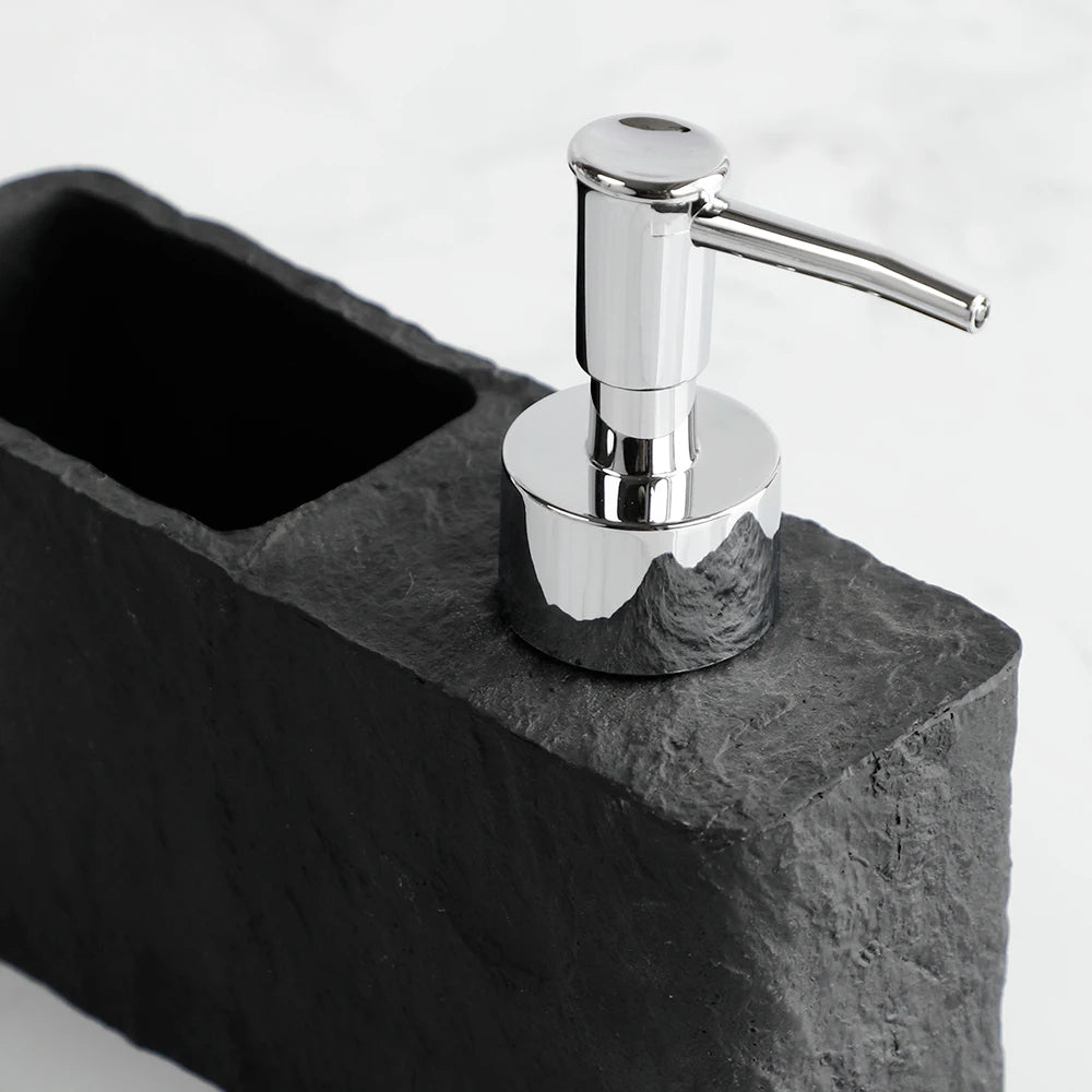 Midnight Stone Soap & Sponge Organizer