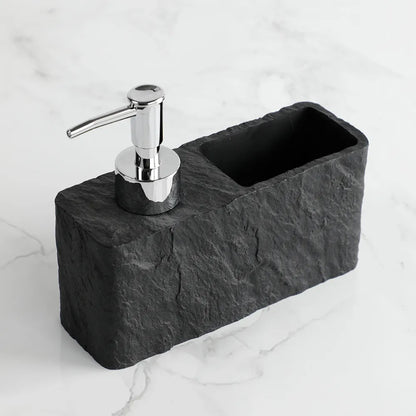 Midnight Stone Soap & Sponge Organizer