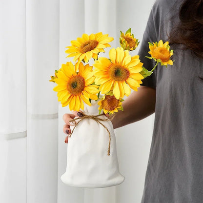 Bagged Bloom Vase